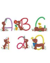 Dachshund Alpha Set