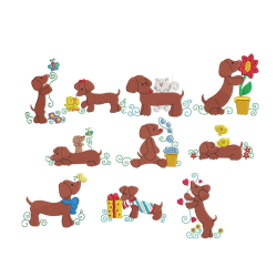 Dachshund Set