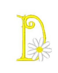 Daisy Alphabet D