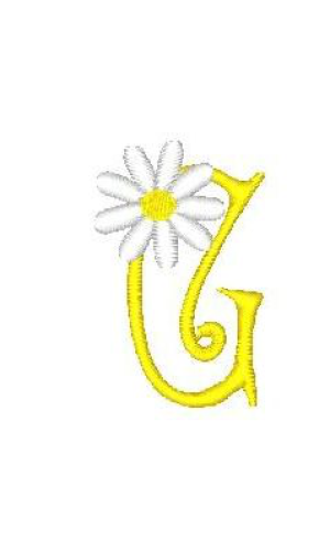 Daisy Alphabet G