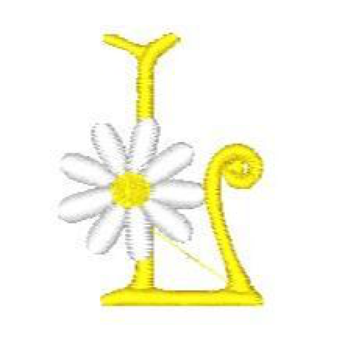 Daisy Alphabet L Daisy Alphabet L