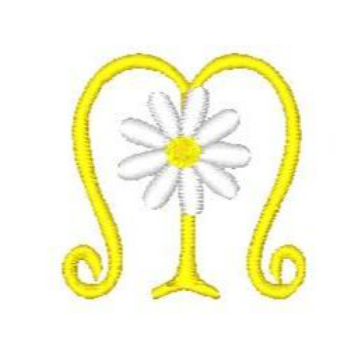 Daisy Alphabet M