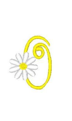Daisy Alphabet O