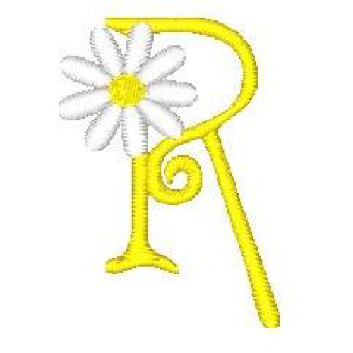 Daisy Alphabet R Daisy Alphabet R
