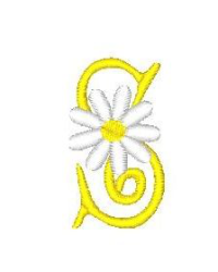 Daisy Alphabet S