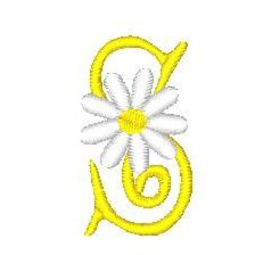 Daisy Alphabet S Daisy Alphabet S