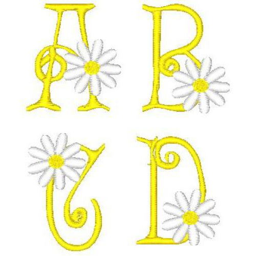 Daisy Alphabet Set Daisy Alphabet Set