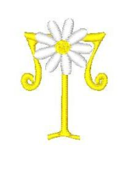 Daisy Alphabet T