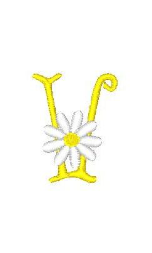 Daisy Alphabet V