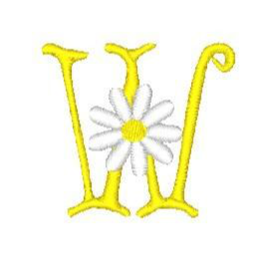 Daisy Alphabet W
