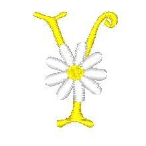 Daisy Alphabet Y Daisy Alphabet Y