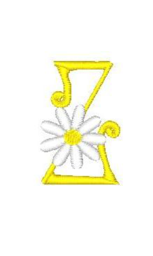 Daisy Alphabet Z