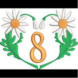 Daisy Heart 8