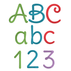 Delius font set