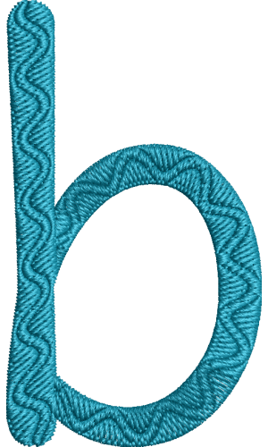 Delius Lower Case B