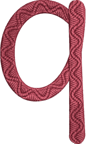 Delius Lower Case Q
