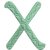 Delius Lower Case X