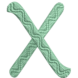 Delius Lower Case X