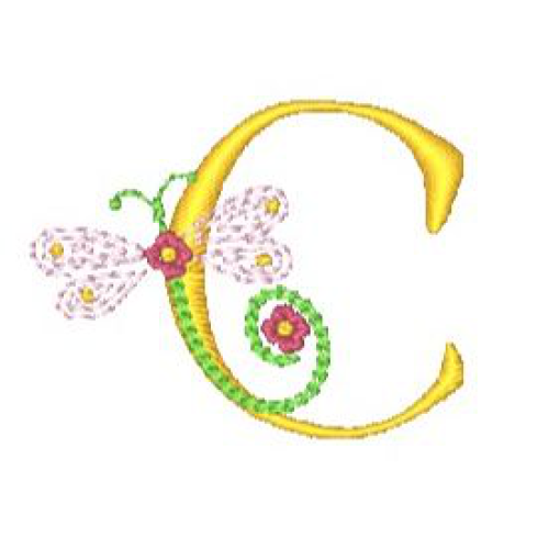 Dragonfly Alphabet C