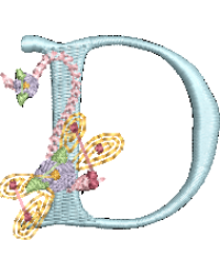 Dragonfly Alphabet D