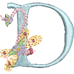 Dragonfly Alphabet D