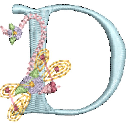 Dragonfly Alphabet D