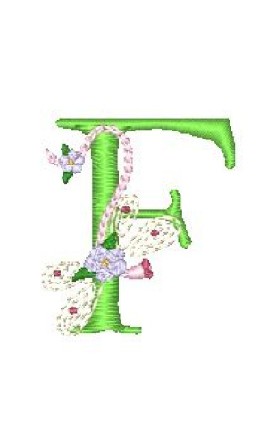 Dragonfly Alphabet F