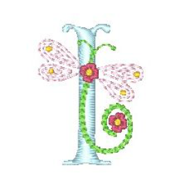 Dragonfly Alphabet I
