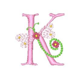 Dragonfly Alphabet K