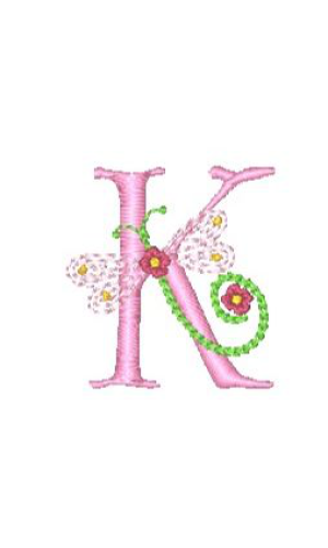Dragonfly Alphabet K