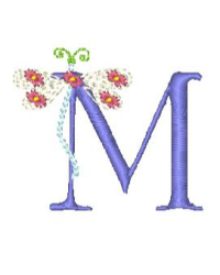 Dragonfly Alphabet M