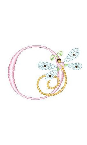 Dragonfly Alphabet O