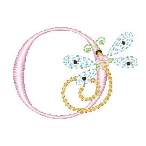 Dragonfly Alphabet O