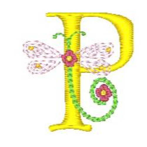 Dragonfly Alphabet P