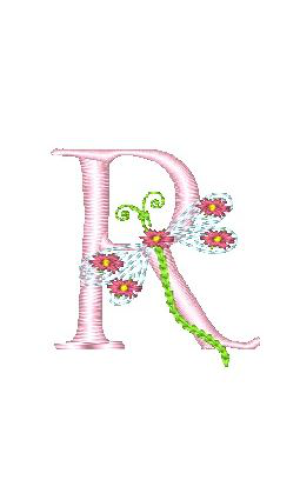 Dragonfly Alphabet R
