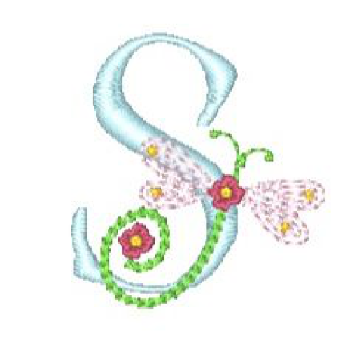 Dragonfly Alphabet S
