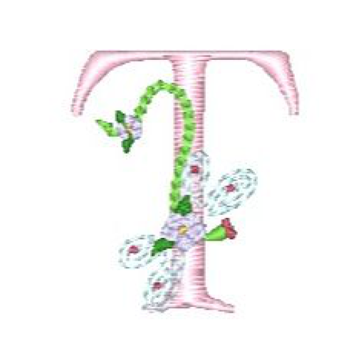 Dragonfly Alphabet T