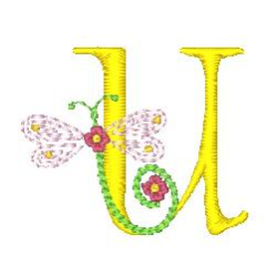 Dragonfly Alphabet U
