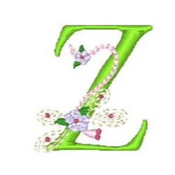 Dragonfly Alphabet Z