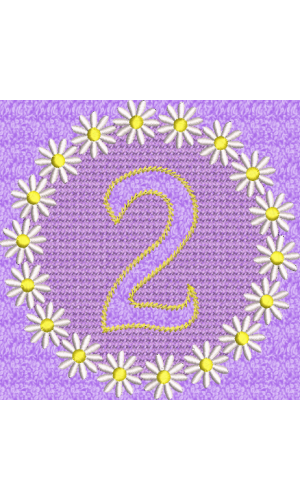 Embossed Daisy 2