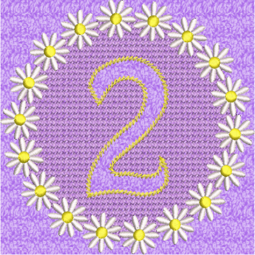 Embossed Daisy 2