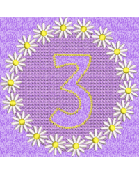Embossed Daisy 3