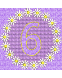 Embossed Daisy 6