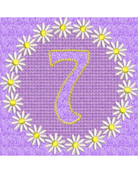 Embossed Daisy 7