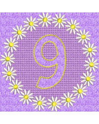 Embossed Daisy 9