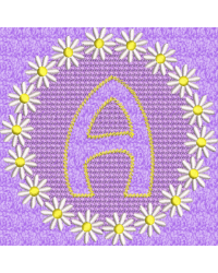 Embossed Daisy A