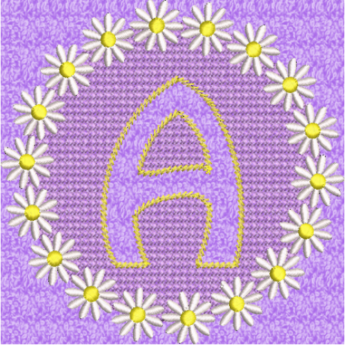 Embossed Daisy A