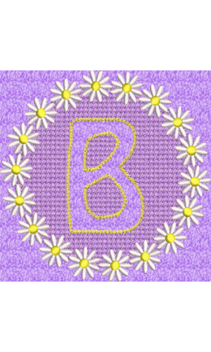 Embossed Daisy B