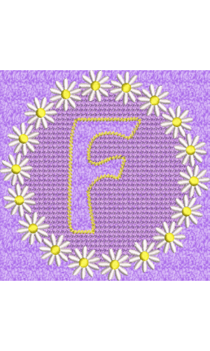 Embossed Daisy F