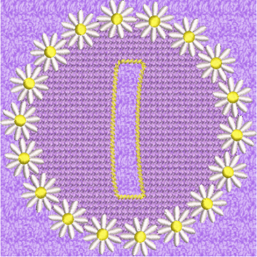 Embossed Daisy I